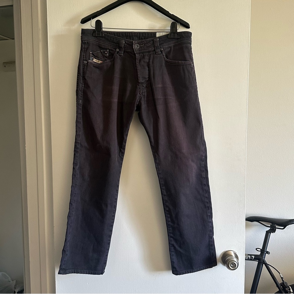 Diesel Purple/Blue Darron Distressed Designer Denim Stretch Jeans size 29 - Picture 2 of 8